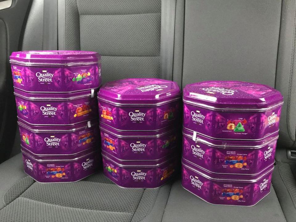 Big Tins of Quality Streets for only £1.25 at Tesco