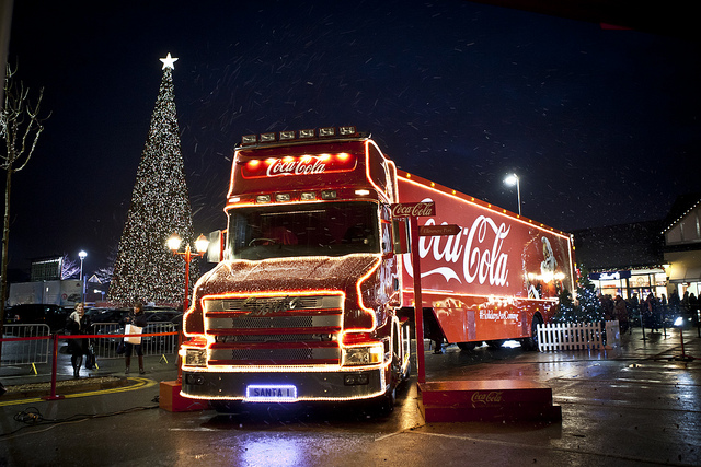 When is the Coca Cola Truck coming to Nottingham